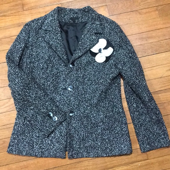 Lapis Tweed Blazer - Picture 2 of 5